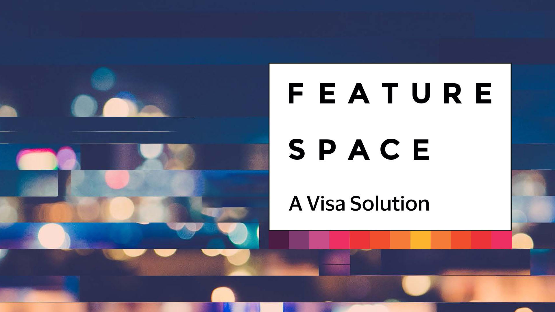Featurespace, a Visa Solution logo