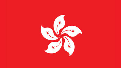 Hong Kong flag.