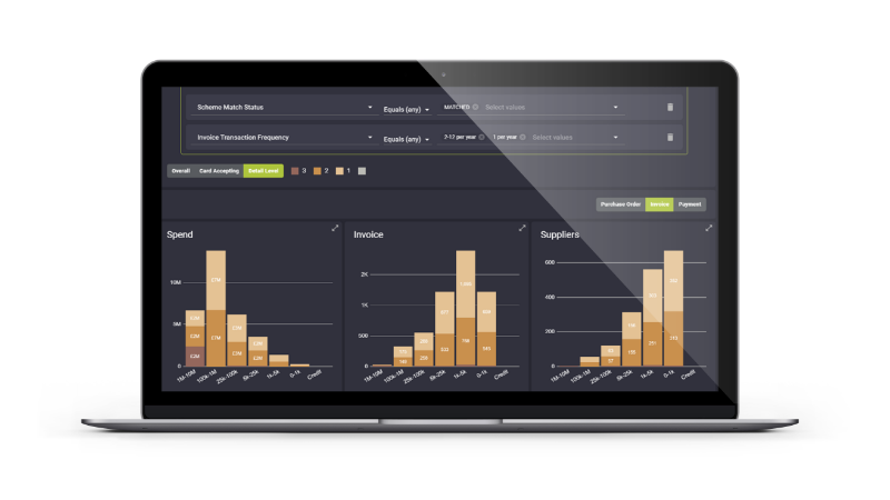 Visa supplier analytics dashboard